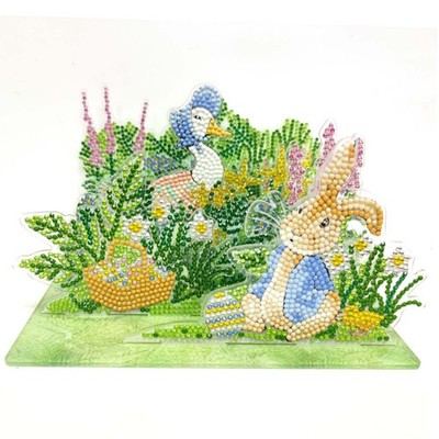 Craft Buddy Peter Rabbit 3D Scene Diamond Painting