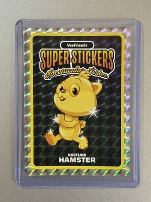 Hustling Hamster VeeFriends Super Sticker Spectacular Series 2026 GOLD
