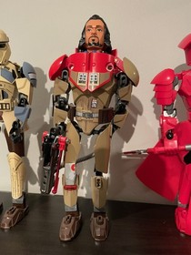 LEGO Buildable Figures LOT of 4 - 75529, 75523, 75525, 75119 Stormtrooper, Baze+