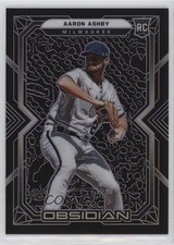 2022 Panini Chronicles Obsidian Electric Etch Purple 37/99 Aaron Ashby #12 0rd2