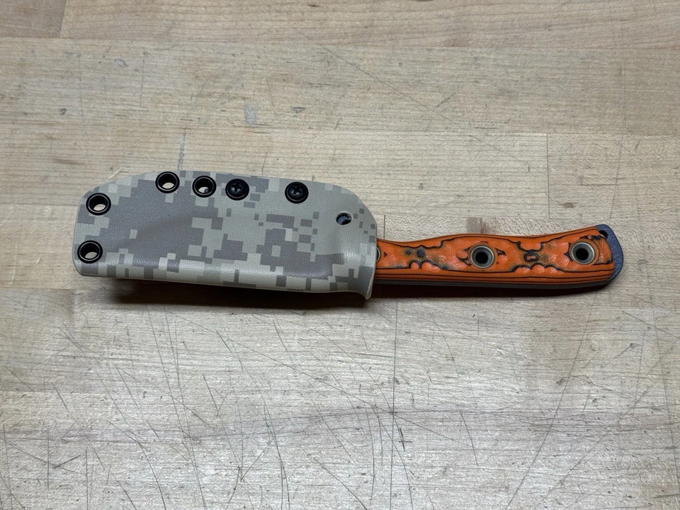 Busse Combat 20 Aniversario Mean Street Naranja y Gris ¡con 2 Fundas! Foto 4 de 4