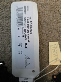 Brand New  Black Lace Lise Charmel Underwired Bra Crystal  Size Uk 34B  New 