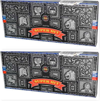 Satya Sai Baba Super Hit Incense Sticks, 100-gram (Pack of 2)