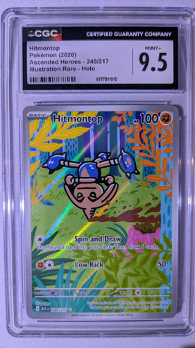 Hitmontop graded CGC 9.5 for sale on eBay