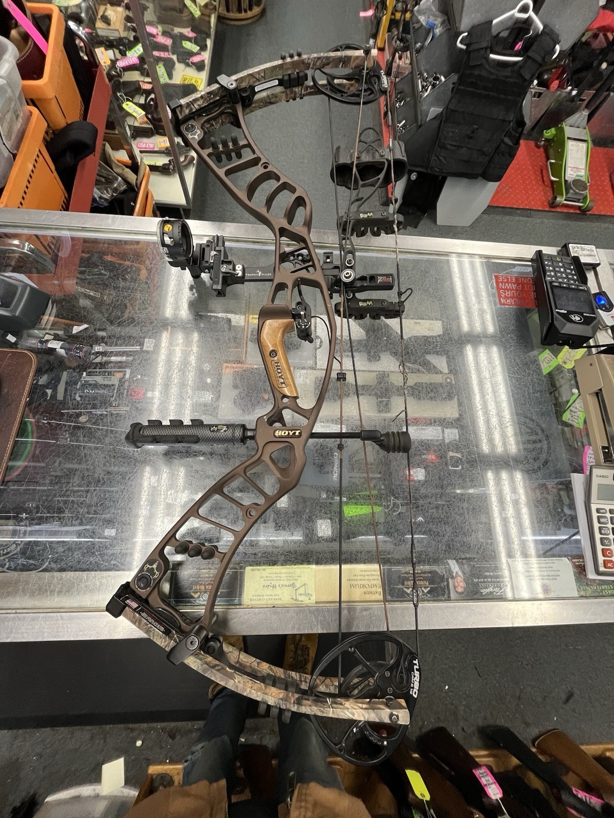 Hoyt Nitrum Turbo 60-70LBS 29.0” Draw Compound Bow Used -Free Shipping!