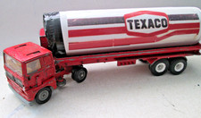 CORGI TOY SCEMMELL TRACTOR UNIT WITH   NEW CAB  AND  HOME MADE PETROL TRAILER