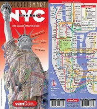 Van Dam Streetsmart New York City 5 Boro Map