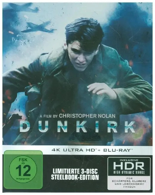 Warner Bros Dunkirk Steelbook (4K-Uhd+2 Blu-Rays) - Bild 5