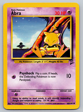 Wizards of the Coast Abra 65/130 Base Set 2 Regular Common English 30 HP