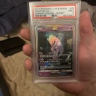 Pokémon Mewtwo GX 78/73 Shining Legends Secret Shiny Holo Rare PSA 9