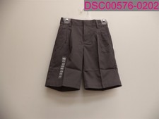 Universal School Uniform Pleated front shorts- Grey size 4 kids unisex