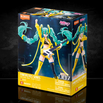 Vocaloid Hatsune Miku Blokees Fantastics Series Model Kit Vivid Echoes Hatsune