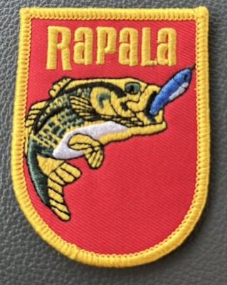 Rapala Fishing Vintage Style Retro Iron Sew On Patch Cap Hat