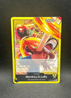Monkey.D.Luffy OP15-098 Adventure on Kami's Island One Piece | eBay
