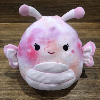 Squishmallow Eileen the Pink Butterfly Kellytoy Plush 8  Easter Edition Tie Die
