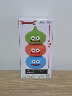 Dragon Quest Slime Tower Salt Pepper Mill Cookware Square Enix Taito Japan Anime