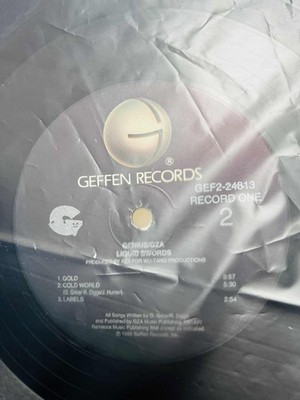 Genius / GZA Liquid Swords 1995 US Original 2LP BLACK Vinyl Geffen