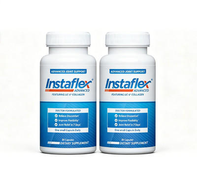 2Pack Instaflex Advanced Joint Support Doctor Formulated 30 Capsules