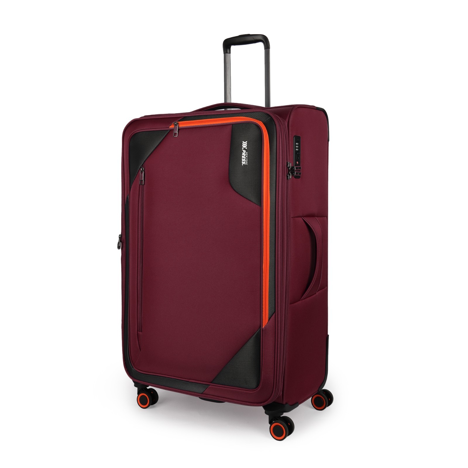 Durable Softside Suitcase W/ Tsa Lock 22"/28"/32"