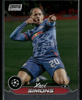 Xavi Simons 2023-24 Stadium Club Chrome UEFA Champions League #20
