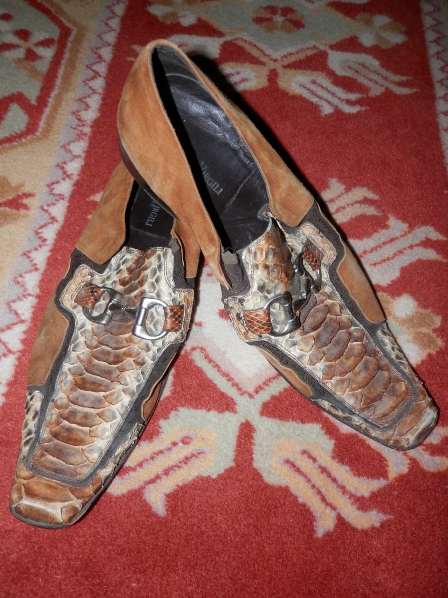 Vittorio Virgili Vero Cuoio Italian Made Genuine Alligator  display picture 2