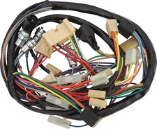 1957 Chevy Bel Air 150 210 Nomad; Dash Wiring Harness; Deluxe; with Radio and