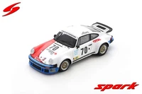 Spark S9822 1/43 Porsche 934 NO.70 24H Le Mans 1976 Beurlys - N. Faure - J. Goss