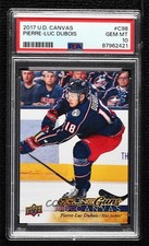2017 Upper Deck UD Canvas Young Guns Pierre-Luc Dubois #C98 PSA 10 GEM MT 0u6f