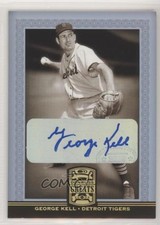 2005 Donruss Greats Gold Holofoil Signatures George Kell #32 Auto HOF 0u1