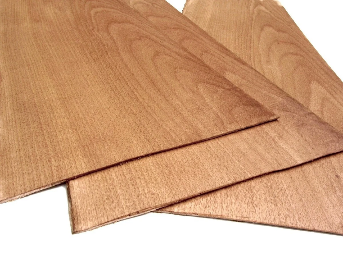 14 hojas HAYA chapa fuerte 1,5 mm chapa de madera placa de madera hoja muebles parquet DIY