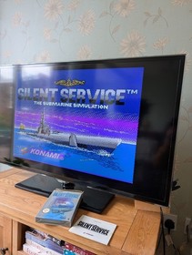 Nintendo NES Silent Service Game