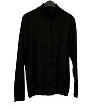 Official Formula 1 Black Full Zip Sweater Jacket- Red Logo- Size L- Preowned
