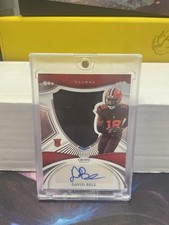 2022 Panini Crown Royale Silhouettes David Bell Browns MEM AUTO #CRS-DAB /99