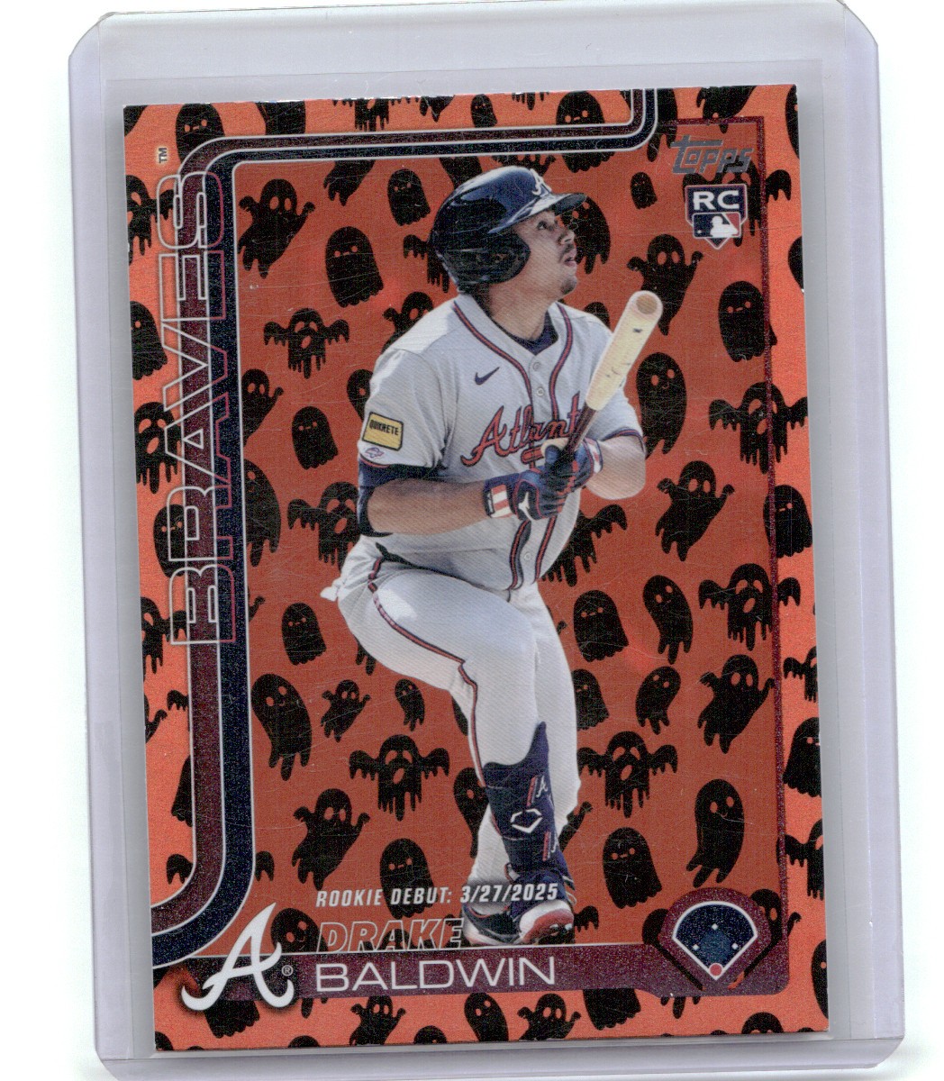 2025 Topps Update #US113 Drake Baldwin Holiday Ghosts