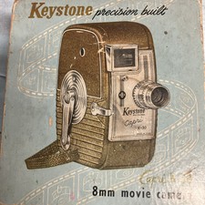 Vintage Keystone 8mm Capri K-30 Movie Camera. USA Made