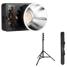 Zhiyun MOLUS X100 100W Bi-Color Pocket COB LED Light, Bundle with 9.5' Pro Air-C