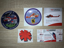 DRF-Luftrettung Set, Abzeichen , Patch, Aufkleber, Rettungshubschrauber