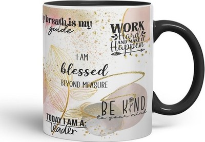 Vixar Self Love Matters - Positive Thoughts farbige Tasse 11oz