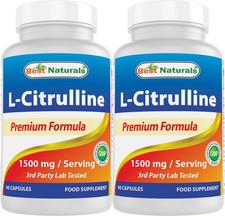 Best Naturals L-Citrullin Kapseln - 1500mg/Portion - 90 Stück (1er Pack) 