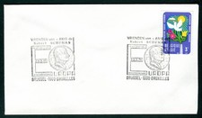 1974 Belgium Environment Europa Robert Schuman Brussel postmark cover