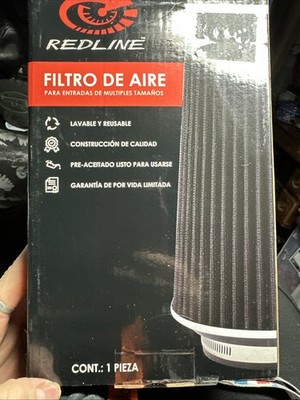 REDLINE Universal Air filter Washable & Reusable High Endurance RL-9731