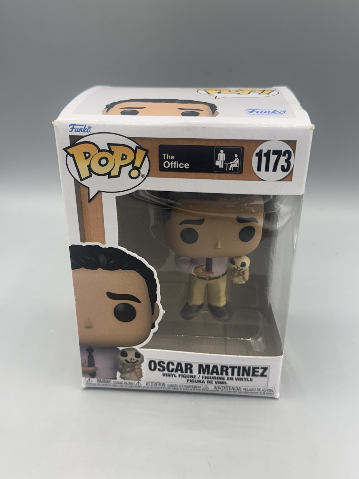Funko Pop! The Office - Oscar Martinez with Scarecrow Doll #1173 Not Mint