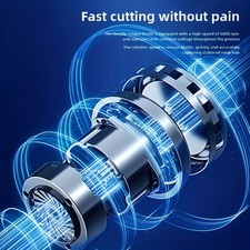 Rechargeable Grade Nose Trimmer Mini Portable for Men's Facial Care Applications