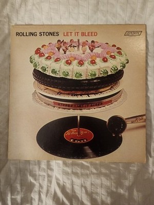 The Rolling Stones Let It Bleed LP 12'' Stereo Black Vinyl - London NPS-4