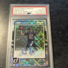 Donruss 2016 Elite Series Rookies Autos Jared Goff RC Auto /25 #1 PSA 9