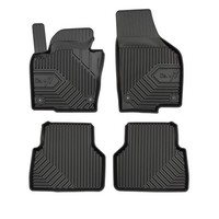 Frogum FußMattensatz Autoteppich Thermoplastischer Elastomer FüR VW Tiguan 5N_