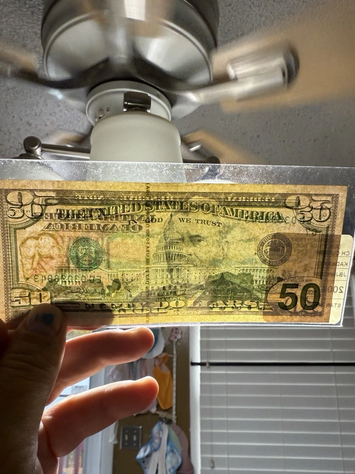 $50 2004 Star Note EG03098943 Ungraded Near Mint - Image 3 of 4