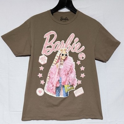 Barbie Doll Shirt (L) 1959 Living The Dream Life - Brown