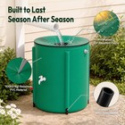 50 Gallon Rain Barrel Folding Portable Water Collection Tank Storage Outdoor