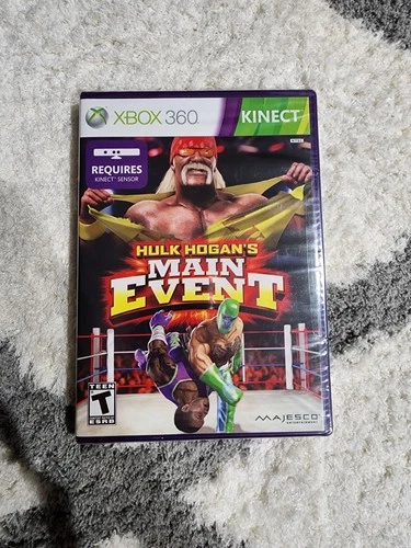 Hulk Hogan's Main Event for Microsoft Xbox 360 Brand New Factory Sealed